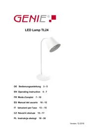 Notice Genie TL24 Lampe