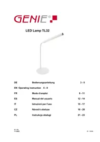Notice Genie TL32 Lampe