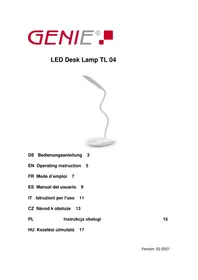 Notice Genie TL04 Lampe