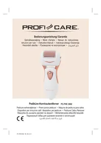 Notice ProfiCare PCPHE 3092 Usuwanie modzeli