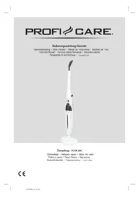 Notice ProfiCare PCDR 3093 Czyszczarka parowa
