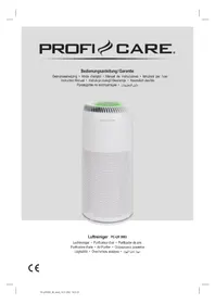 Notice ProfiCare PCLR 3083 Oczyszczacz powietrza