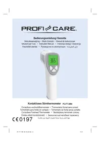Notice ProfiCare PCFT 3094 Thermomètre