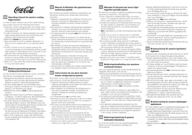 Notice Mobicool COCACOLA FRESH 5 Frigo