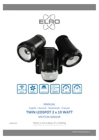 Notice ELRO LF8020P Éclairage