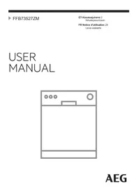 Notice AEG FFB73527ZM Nõudepesumasinad
