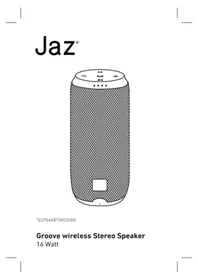 Notice JAZ Audio GROOVE Haut-parleur