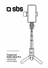 Notice SBS TRIPOD SELFIE STICK PRO Trépied