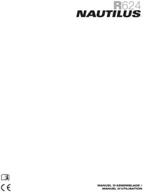 Notice Nautilus R624 Formateur de vélo d'intérieur