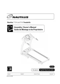 Notice Nautilus T514 Tapis de course
