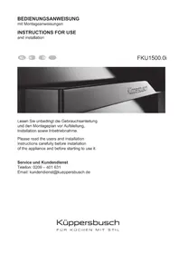 Notice Küppersbusch FKU1500.0I Einbaubackofen