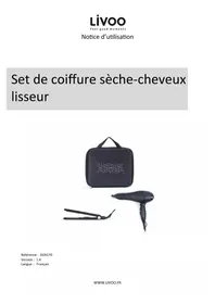 Notice LIVOO DOS170 Sèche cheveux
