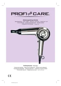 Notice ProfiCare PCHT 3033 Sèche cheveux