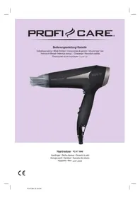 Notice ProfiCare PCHT 3046 Sèche cheveux