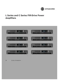 Notice DYNACORD L1300FD Recepteur