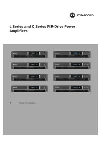 Notice DYNACORD C1300FDI Recepteur