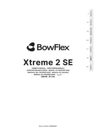 Notice BOWFLEX XTREME 2 SE Appareil de fitness