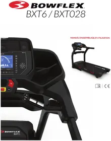 Notice BOWFLEX BXT6 Tapis de course