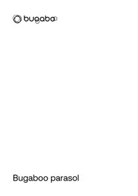 Notice Bugaboo PARASOL Parasol