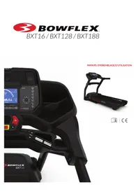 Notice BOWFLEX BXT128 Tapis de course