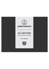 Notice AUDIO TECHNICA ATART1000