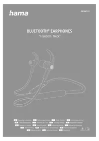 Notice HAMA FREEDOM NECK 00184122 Casque Bluetooth