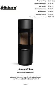 Notice ADURO 9.7 LUX Poêle à bois