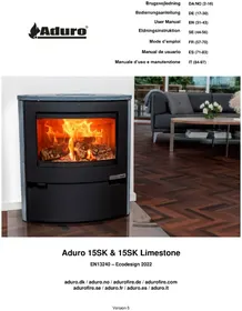 Notice ADURO 15SK LIMESTONE Poêle à bois