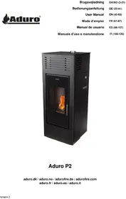 Notice ADURO P2 Poêle à bois
