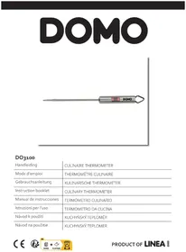 Notice DOMO DO3100 Termometro per alimenti