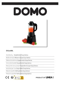 Notice DOMO DO726BL Appareil à soupe