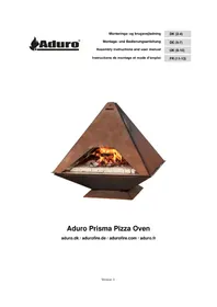 Notice ADURO PRISMA Four à pizza extérieur