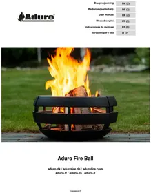 Notice ADURO FIRE BALL Brasero