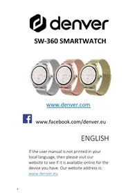 Notice DENVER SW360 Smartwatch