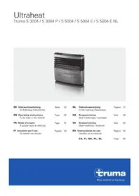 Notice TRUMA ULTRAHEAT Verwarming