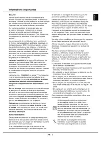 Notice THOMSON 65UG6430 Télévision