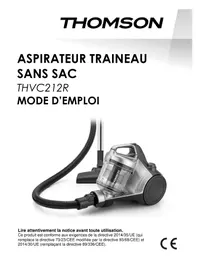 Notice THOMSON THVC212R Aspirateur