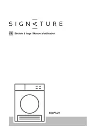 SIGNATURE SSLPAC9 - Sèche-linge