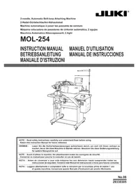 JUKI MOL254 - Macchina da cucire