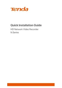 Notice Tenda N3L8H V2.0 Enregistreur vidéo réseau