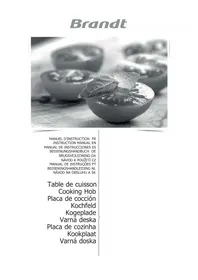 Notice BRANDT BPI6230BL Cocina