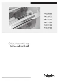 Notice Pelgrim PKD35122 Fridge