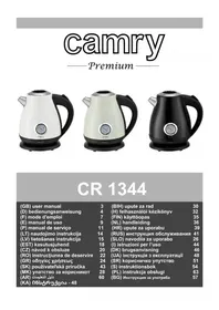 Notice CAMRY CR 1344 Fierbător