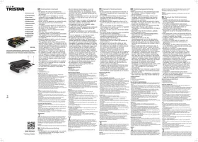 Notice TRISTAR RA2726 Barbecue