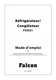 Notice FALCON FSXS21 Réfrigérateur