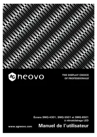 Notice AG Neovo SMQ6501 Caméra de surveillance