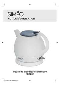 Notice SIMEO BFC200 Bouilloire