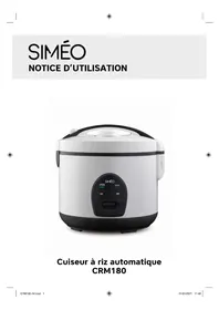 Notice SIMEO CRM180 Cuiseur à riz