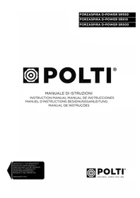 Notice POLTI FORZASPIRA SLIM SR550 Aspirateur