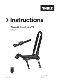 Notice THULE HULLAPORT XTR Accessoire de transport pour véhicule